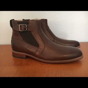 New Florsheim Men’s Rockit Buckle Chelsea Boots